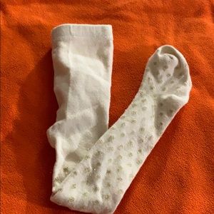 Thick tights for little girl